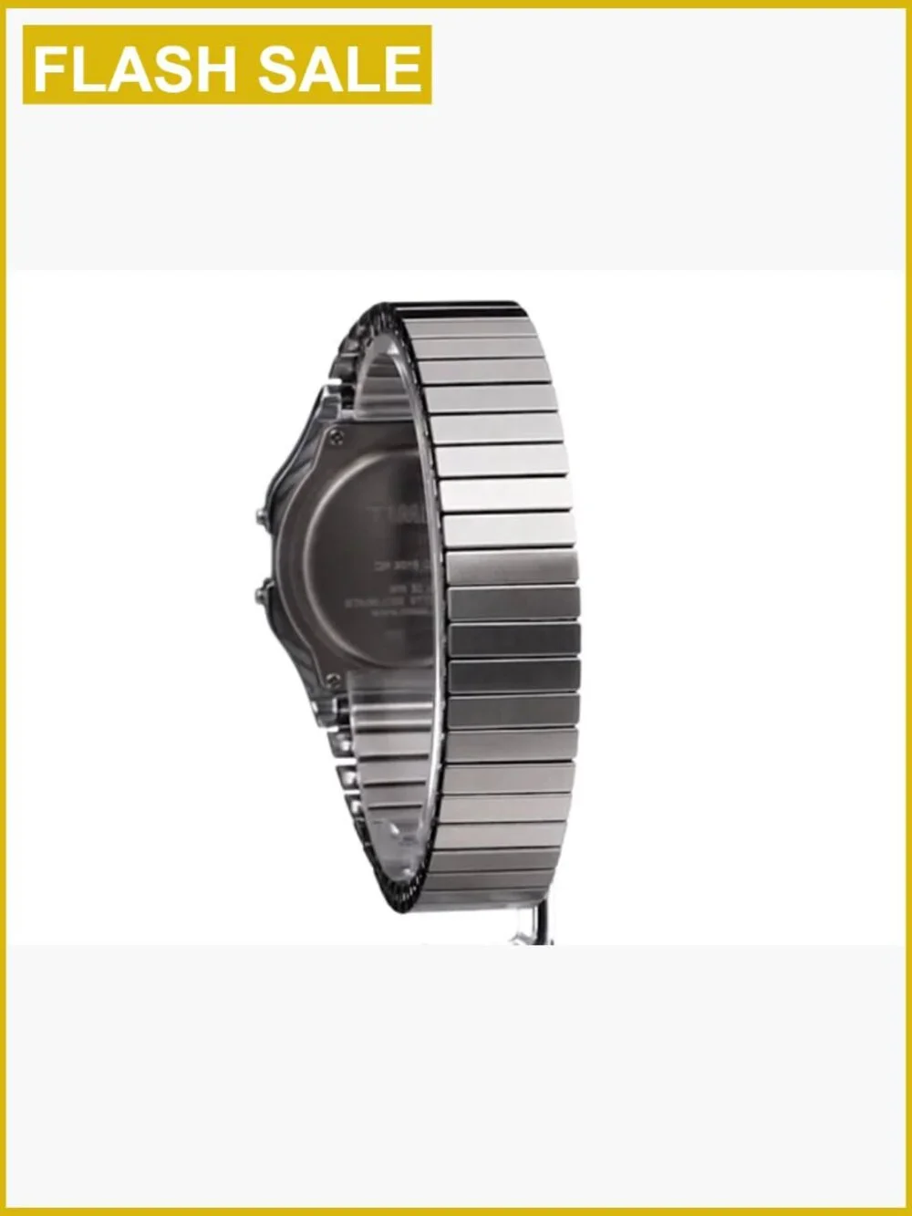 Classic Digital 34mm Watch Chronograph Indiglo Water Resistant